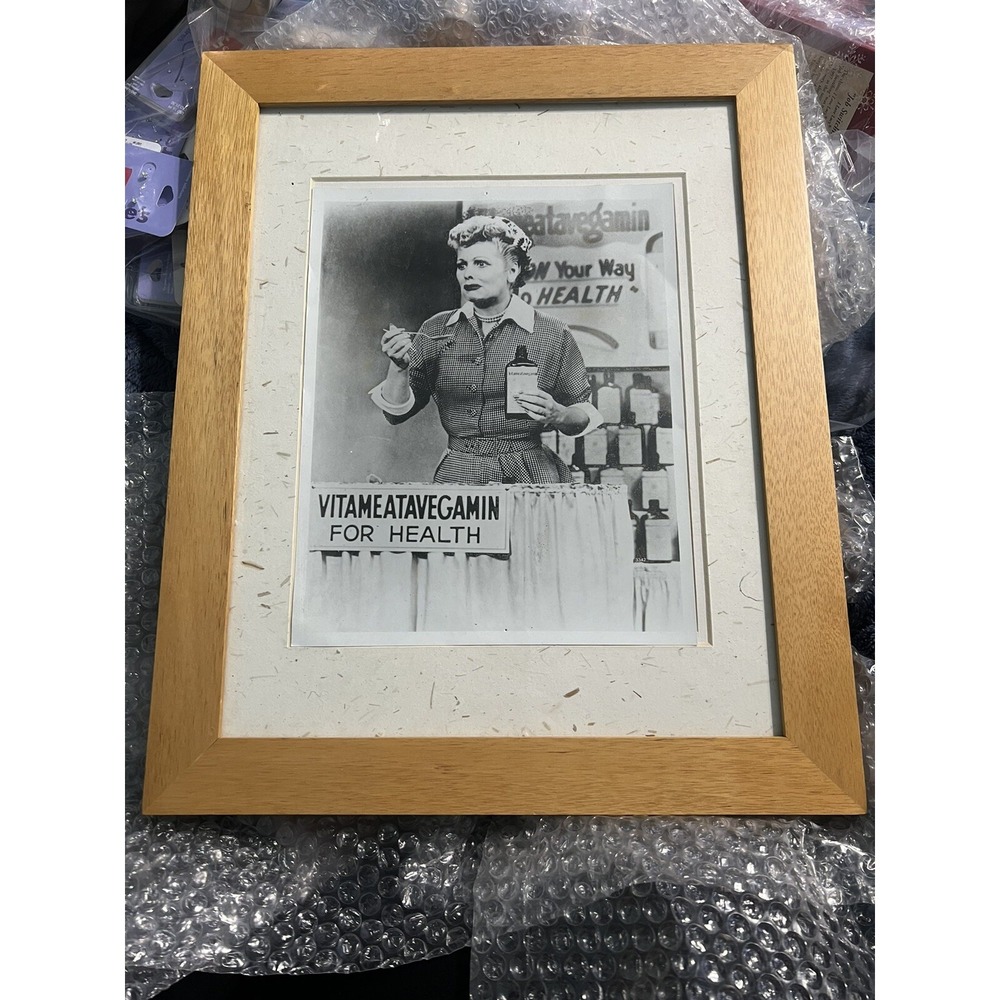 I Love Lucy‎ Vitameatavegamin Lucille Ball 8 x 10 Photograph Print Photo Picture